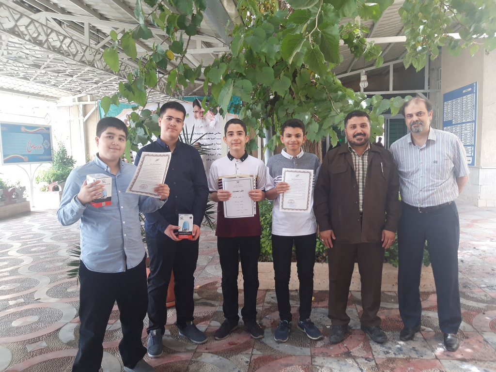 کسب رتبه برتر جشنواره خوارزمی تهران